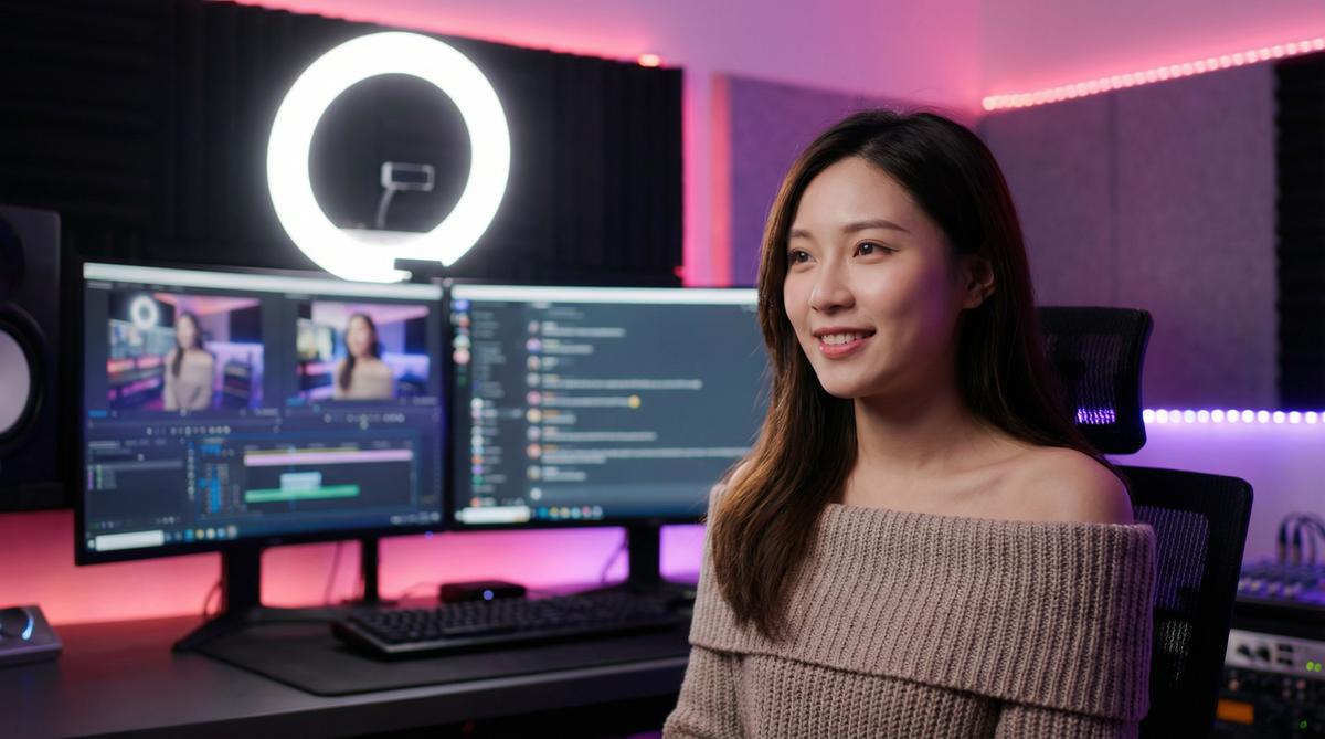 小欣奈影视传媒视频制作现场